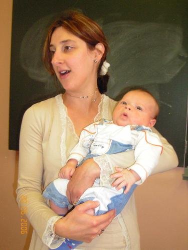 Mme ... et son petit bou !