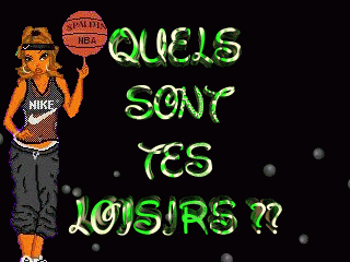 quels sont tes loisirs ??