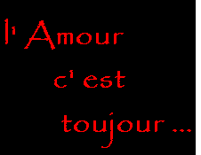 l' Amourrrrr !