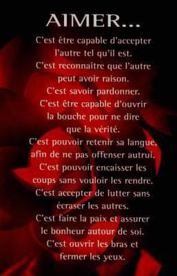 aimer ...