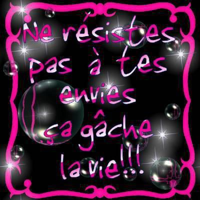 la vie est courte !