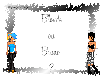 blonde vs brune ?