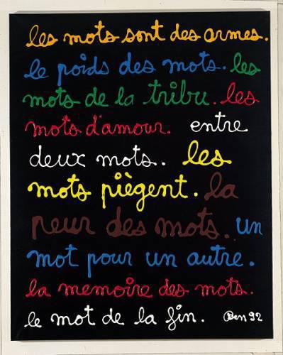 les mots