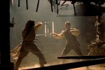 combat a l'&eacute;p&eacute;e