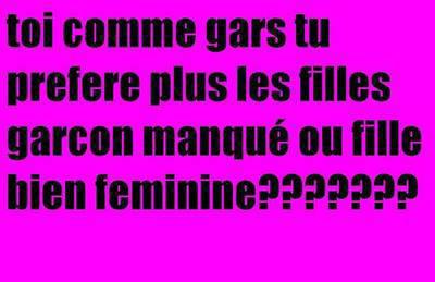 question o gars !