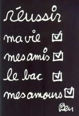 r&eacute;ussir ...