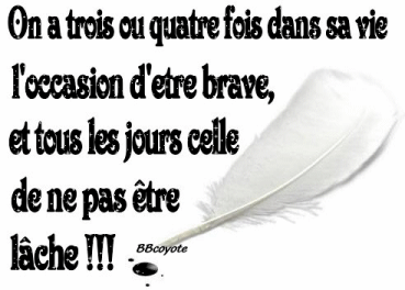 ne soit pas lache !!