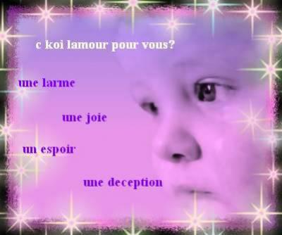 c koi l'amour pour vous ?