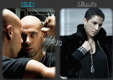 sinik vs diam's
